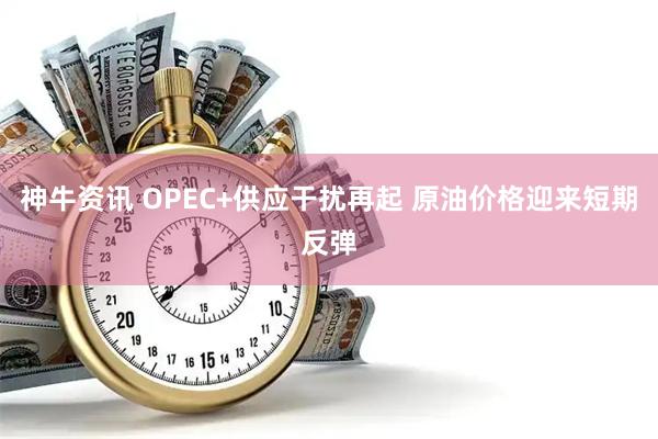 神牛资讯 OPEC+供应干扰再起 原油价格迎来短期反弹